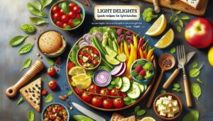Delicias livianas: recetas rápidas para almuerzos ligeros