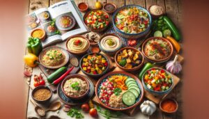 Delicias mundiales saludables: recetas fáciles para saborear el mundo