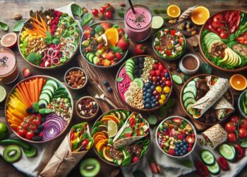 Delicias saludables para almuerzos ligeros: recetas fáciles y nutritivas