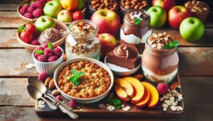 Delicias saludables: postres sin culpa para disfrutar