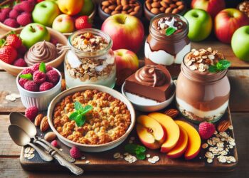 Delicias saludables: postres sin culpa para disfrutar