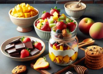 Delicias saludables: postres sin culpa y llenos de sabor