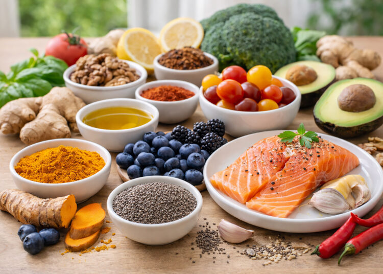 Alimentos antiinflamatorios: la guía completa para reducir la inflamación con la dieta