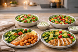 Cenas Saludables Rápidas: Guía Definitiva con 60 Ideas Fáciles (+ Menú Semanal)