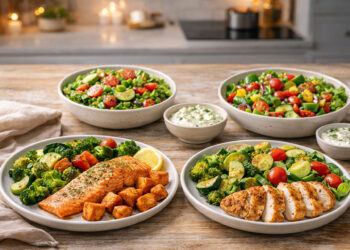 Cenas Saludables Rápidas: Guía Definitiva con 60 Ideas Fáciles (+ Menú Semanal)