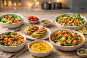 Cenas Veganas Rápidas: 20 Ideas Saludables y Listas en 25 Minutos