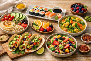 Comidas Internacionales Saludables: Guía de las Mejores Cocinas del Mundo