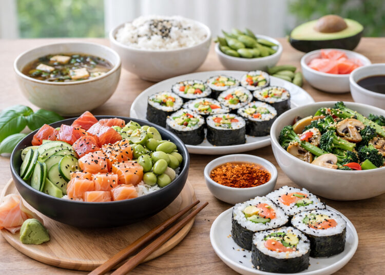 Recetas Japonesas Saludables: 15 Platos Ligeros Inspirados en la Cocina Nipona