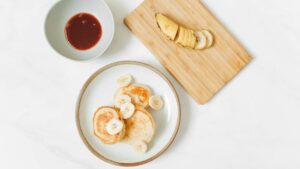 Tortitas de plátano y huevo: receta de 2 ingredientes