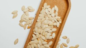 Semillas de calabaza, una de las mejores fuentes de alimentos ricos en zinc
