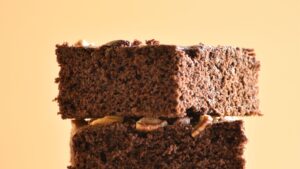 Brownie saludable de chocolate sin azúcar